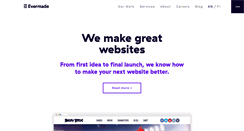 Desktop Screenshot of evermade.fi